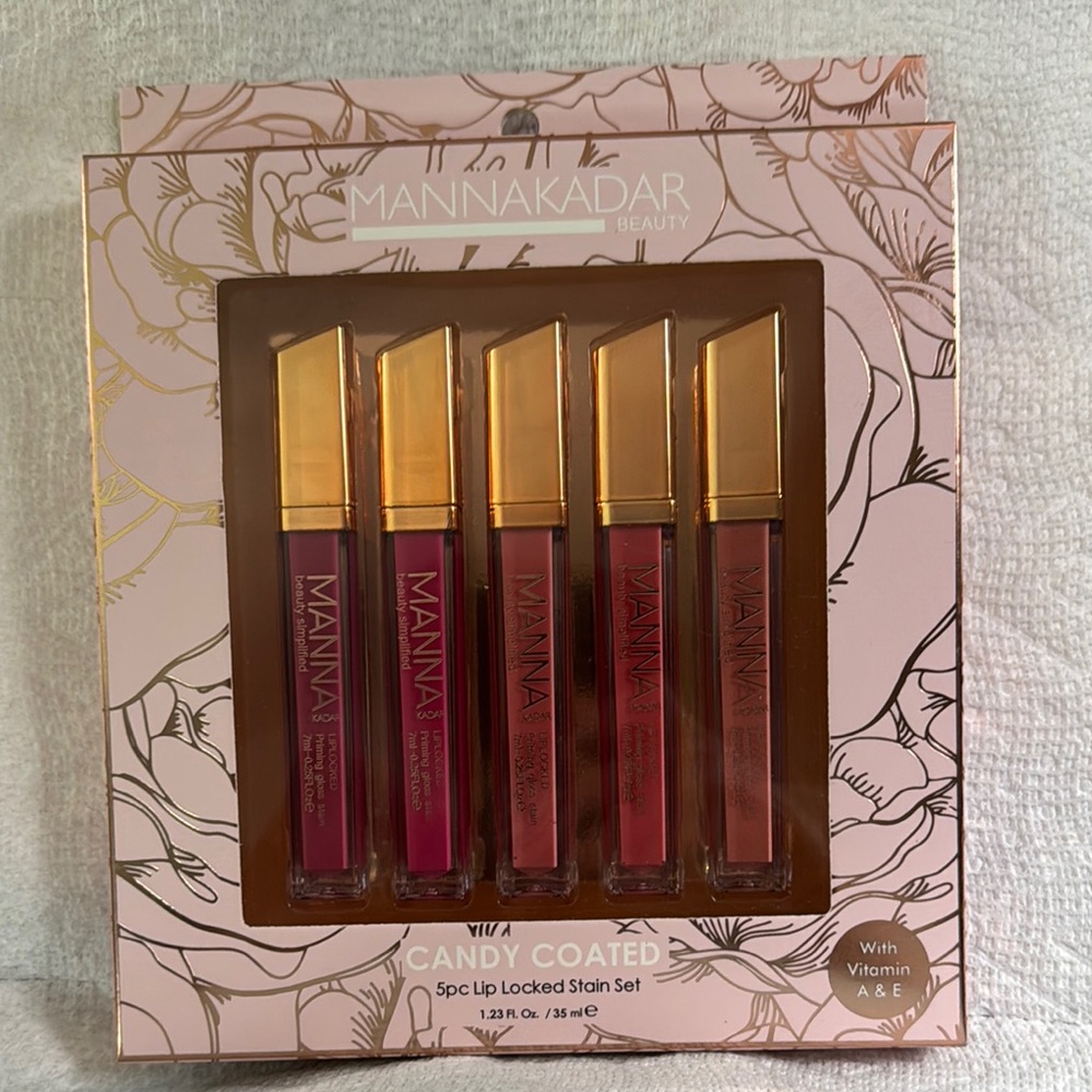 Manna Kadar Beauty Candy Coated Lip Locked Stain Set